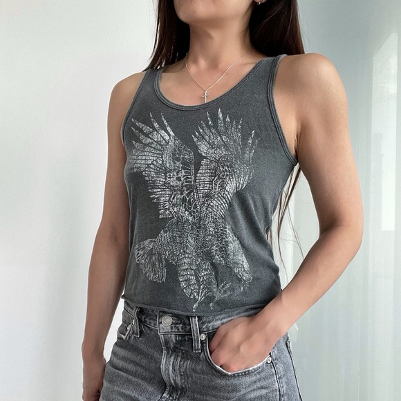 Truly Madly Deeply cropped tank - Picture 1 of 3